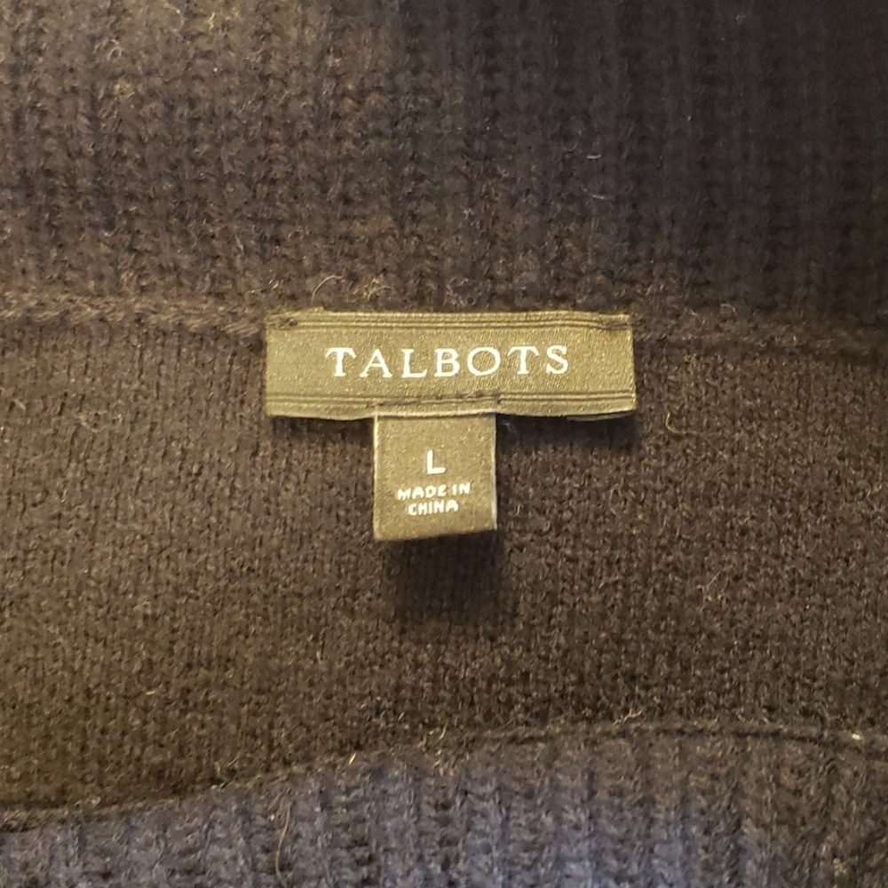 Talbots snowflake sweater - Picture 4 of 5